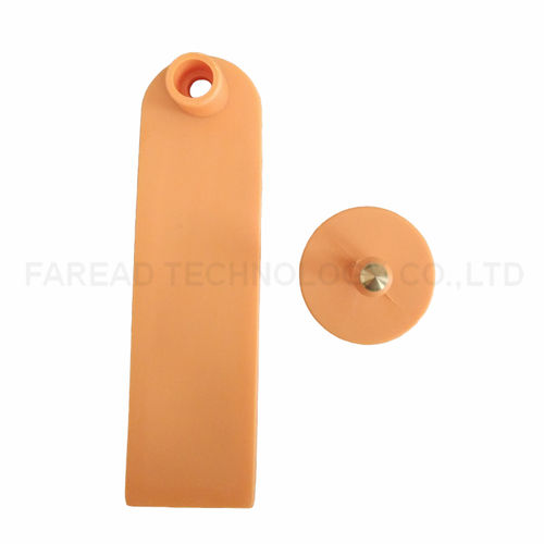 Orange Animal Id Uhf Ear Tag For Sheep