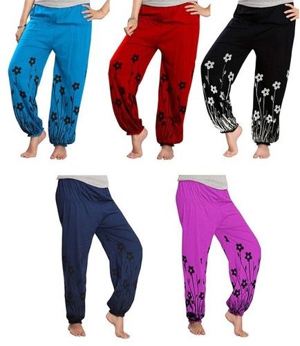 Harem Style Night Pants For Ladies