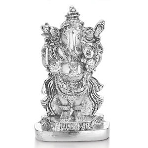 Silver Ganesha Idol Age Group: For Adults