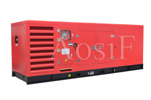 Red Reliable Diesel Generator Set With Cummins Engine 