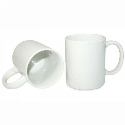 White Import Ceramic Mug with Handle Gift for Anyone On Any Occasion