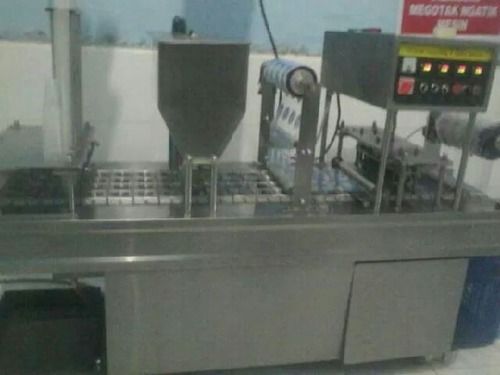 Cup Glass Filling And Sealing Machine