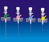 IV Cannula With Injection Port and Wings