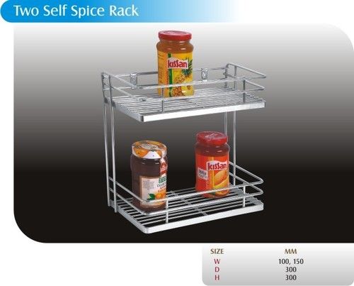 Two Self Spice Rack 