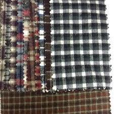 Acrylic Cashmilon Check Fabric