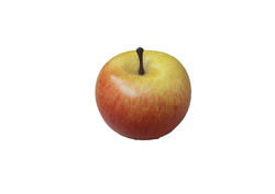 Artificial Yellow Red Apple