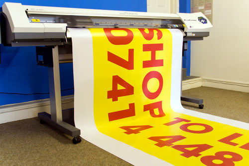 Banner Printing Machine