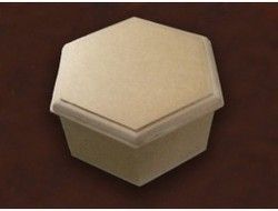 Laminated Paper Hexagon Medium Box