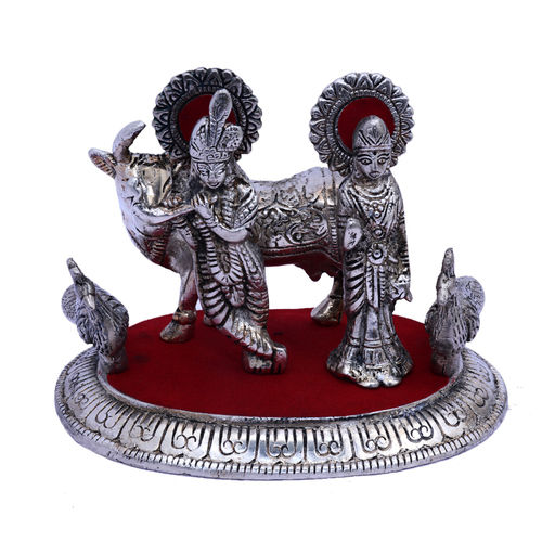 Decorative Oxidized Metal Radha Krishna Ji