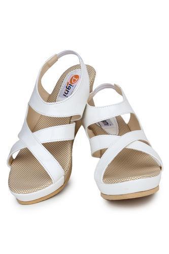 Ladies White Sandals at Best Price in 