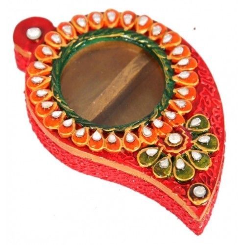 Rajasthani Wooden Kundan Work Chopra