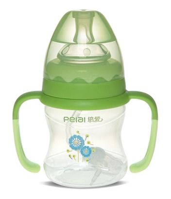 120ml Wide-Neck Pattern Feeding Bottle (Dual Color)