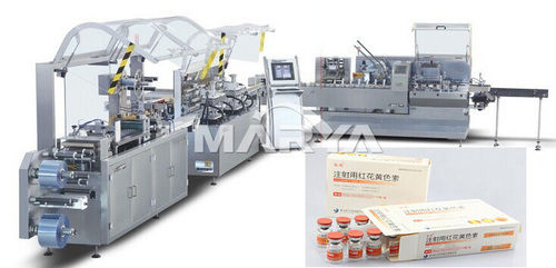 Dhc-800 Vial Blister Packing And Cartoning Packaging Line