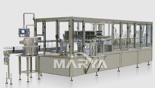 Plastic Bottle I.V.Infusion Washing, Filling And Sealing Machine