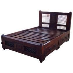 Wooden Bed 