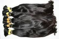 Remy double Drawn black human hair