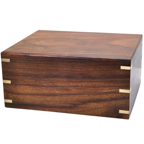 Sheesham Wooden Box Urn