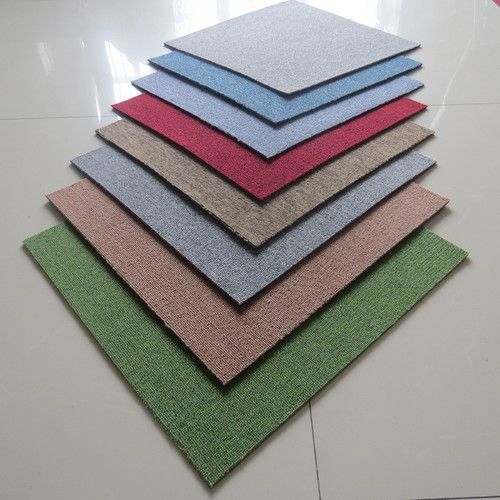 Carpet Tiles - Versatile Square Design , Noise Resistance and High Traffic Durability