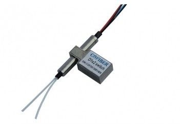 Dual 1x2 Single Mode Mechanical Fiber Optic Switch