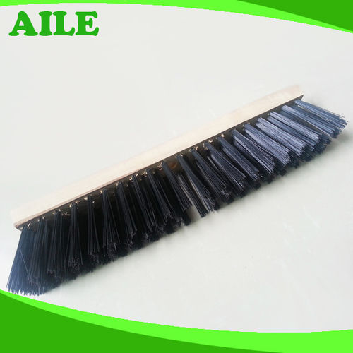 Wooden Handle Plastic Cleaning Broom