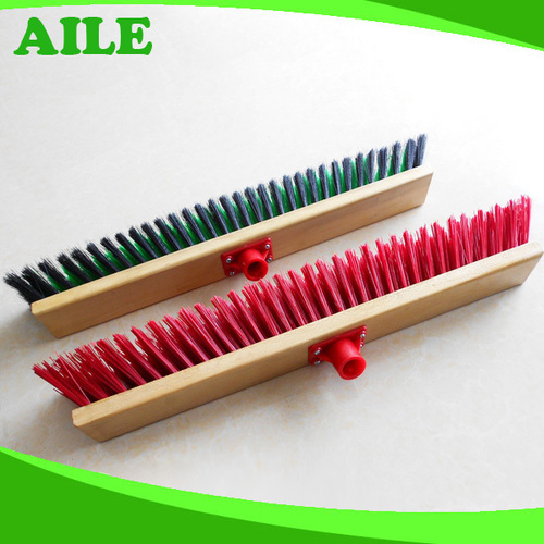 Plastic Hair Floor Hand Brushes With Wooden Handle By AILE INDUSTRIAL TRADING LIMITED