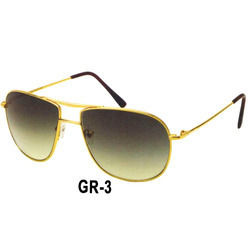 Polarized Gold Sunglasses Frame