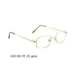Rim Less Gold Optical Spectacle Frame