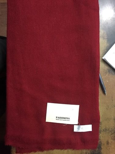 100% Cashmere Twill Weave Stole