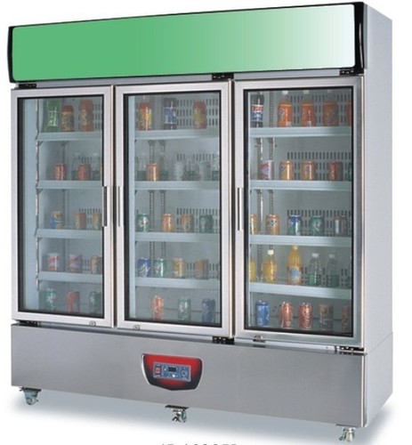 High Efficiency Commercial Air Cooling Glass Door Refrigerating Cabinet &#8206;Cf
