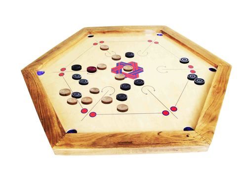 Carrom Board Hexagon Tournament Application: Household