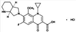 Moxifloxacin Hydrochloride IP/EP/USP