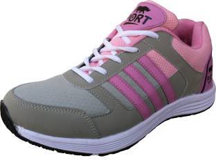 Port Women Pink Victor Plus Sports Running Shoes (Pink)