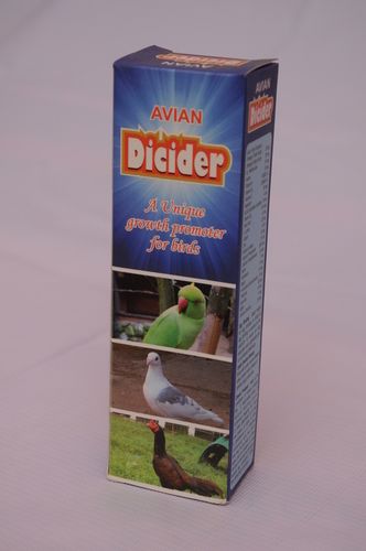 Avian Dicider Growth Promoter And Stamina Booster For Birds