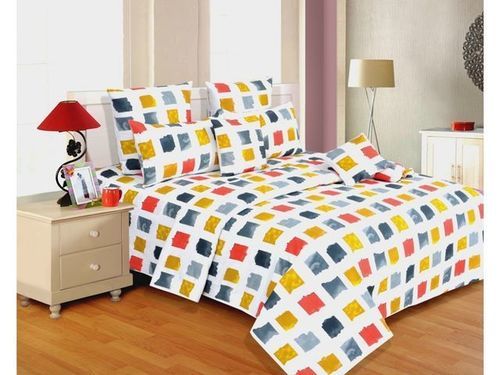 Cotton Double Bedsheet with Two Pillow Covers