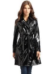 Black PVC Raincoat