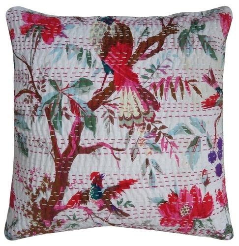 kantha cushion cover