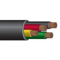 Oval Cut Submersible Copper Cable