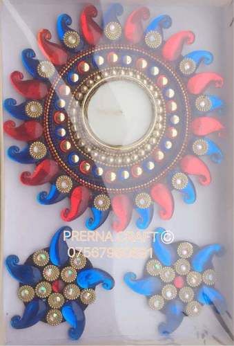 Colored Decorative Diwali Diya