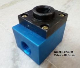 Pneumatic Quick Exhaust Valve