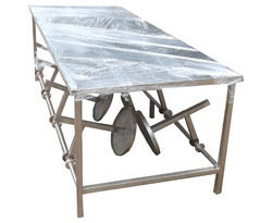 Stainless Steel Canteen Dining Table - High Grade Stainless Steel | Ideal for Commercial Food Chains and Canteens