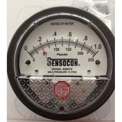 Low Cost Sensocon Differential Pressure Gauge