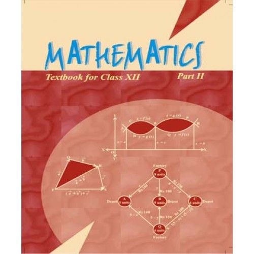  गणित की पाठ्यपुस्तक भाग II - कक्षा बारहवीं