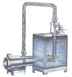 Steam and Water Jet Vacuum Ejector