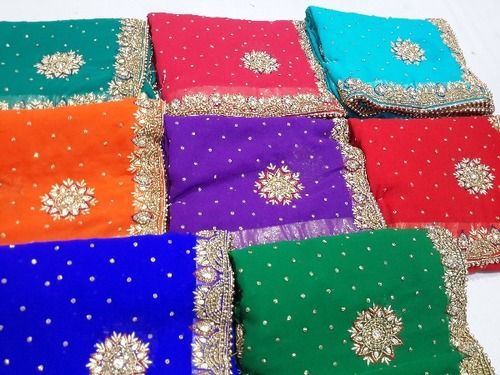 All Over Hand Work Georgette Sarees