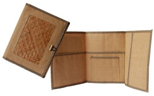 Jute File Folder