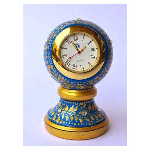 Marble Golden Painting Clock