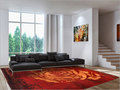 Red Rose Ziegler Carpets