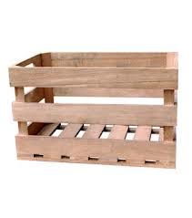 Cross Plank Pine Wood Crates