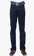 Blue Mid Rise Regular Fit Jeans