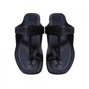 Dark Brown Handmade Ladies Chappal